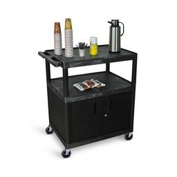 Large Coffee Cart - Cabinet