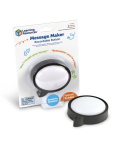 Message Maker Recordable Button - Speech Bubble