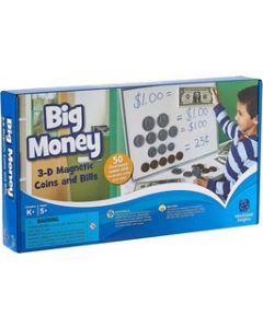 Big Money™ 3-D Magnetic Coins and Bills