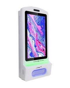 Optional Stand for Clear Touch Gel - Hand Sanitizer Station and Digital Display
