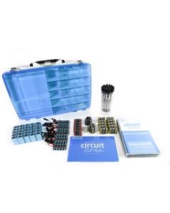 Circuit Scribe Intro Classroom Kit - Blue-White 17x13x5in Box