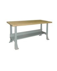Hann M-2315 Multi Purpose Workbench With Maple Top and Steel Base 30 x 72-1-3/4" Thick Maple