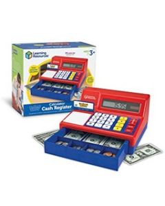 Pretend & Play® Calculator Cash Register 